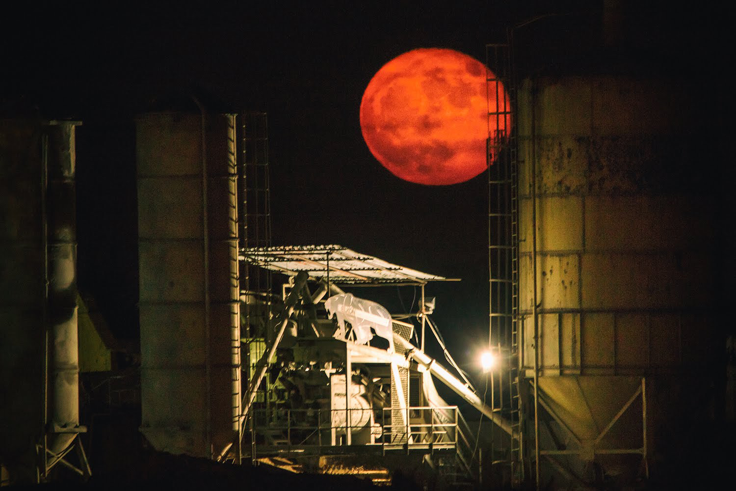 Industrial Moonrise